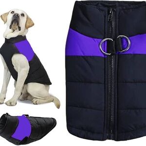 Lightweight Winter Dog Coat Insulated water wind Proof Jacket